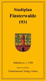 Stadtplan Finsterwalde 1931